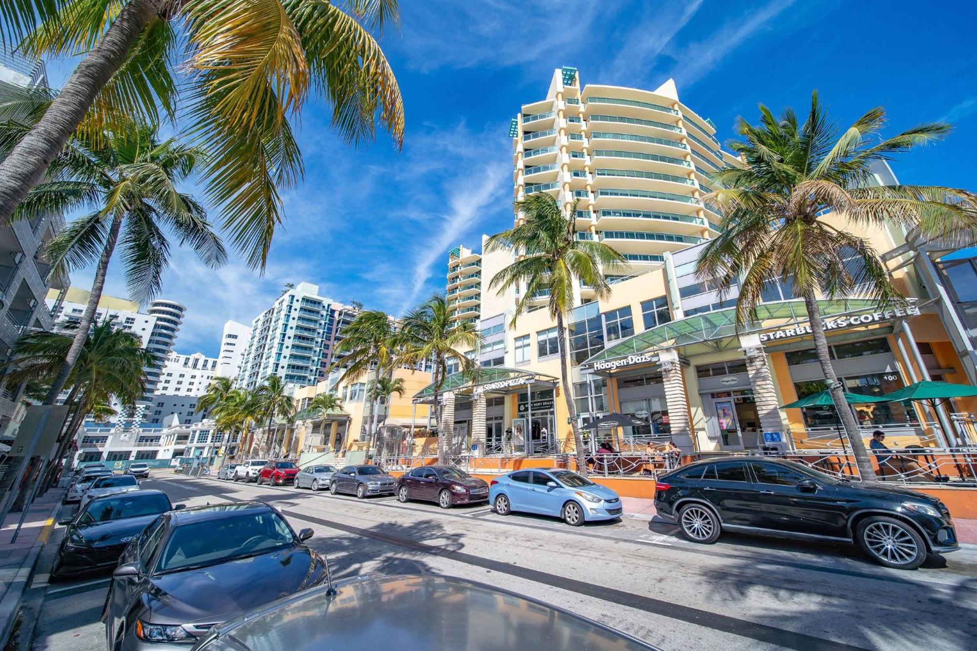 Deco Beachside Apt, W/2 Queen Beds, Washer/Dryer Miami Beach Exteriér fotografie