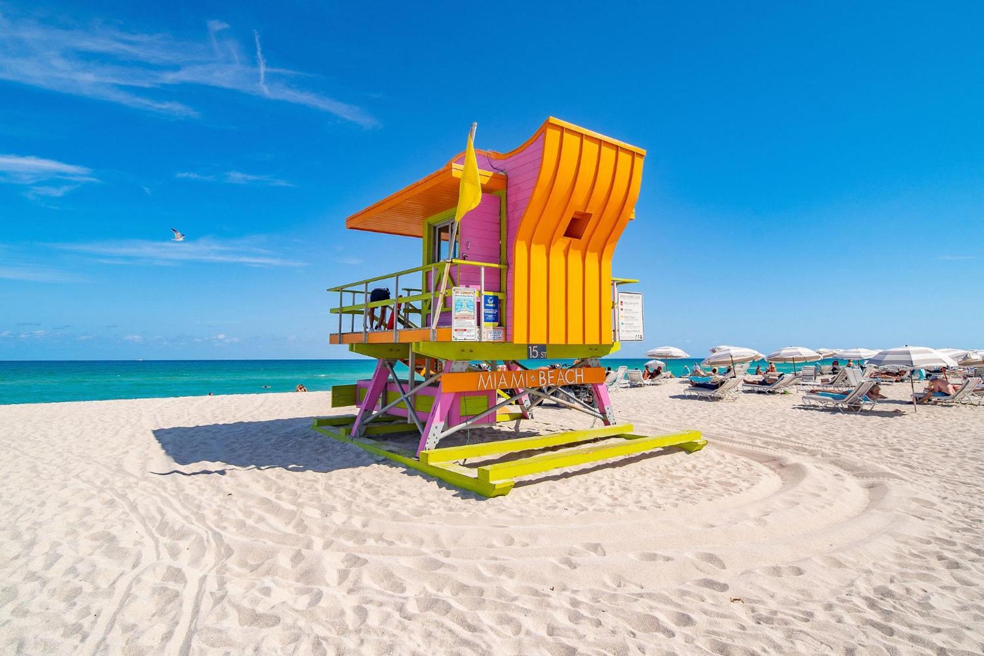 Deco Beachside Apt, W/2 Queen Beds, Washer/Dryer Miami Beach Exteriér fotografie