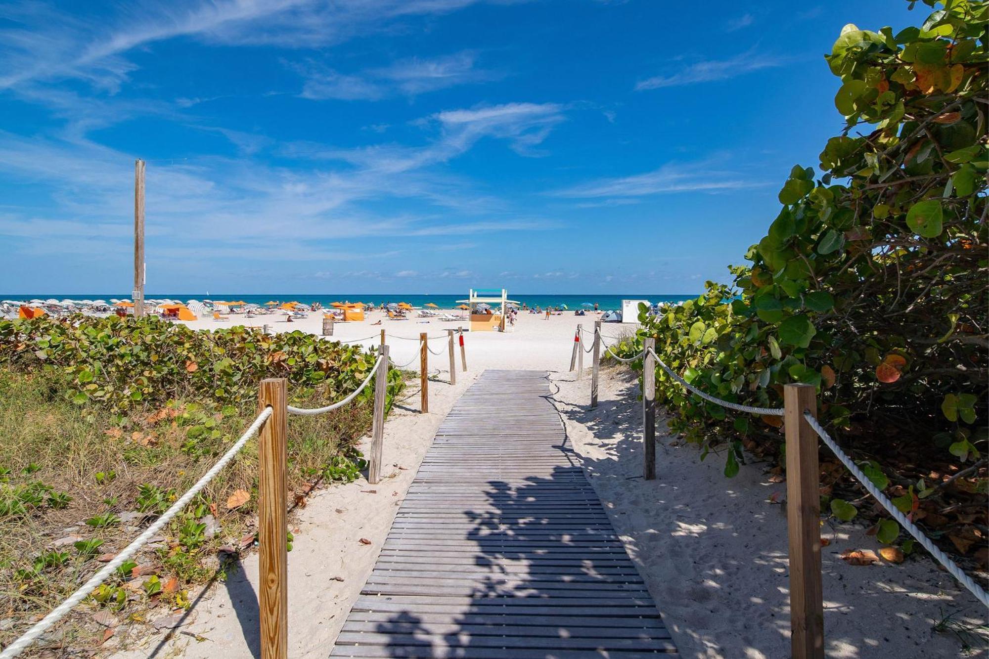 Deco Beachside Apt, W/2 Queen Beds, Washer/Dryer Miami Beach Exteriér fotografie