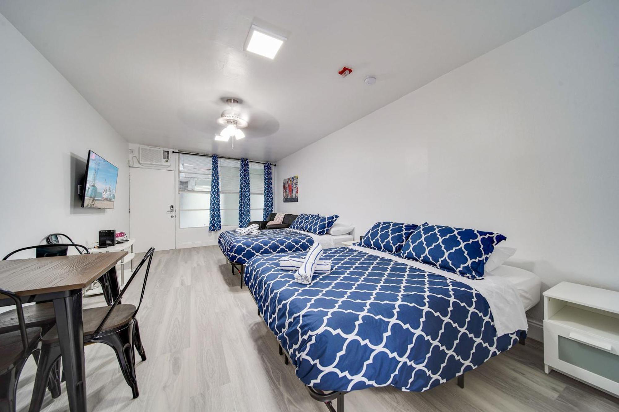 Deco Beachside Apt, W/2 Queen Beds, Washer/Dryer Miami Beach Exteriér fotografie