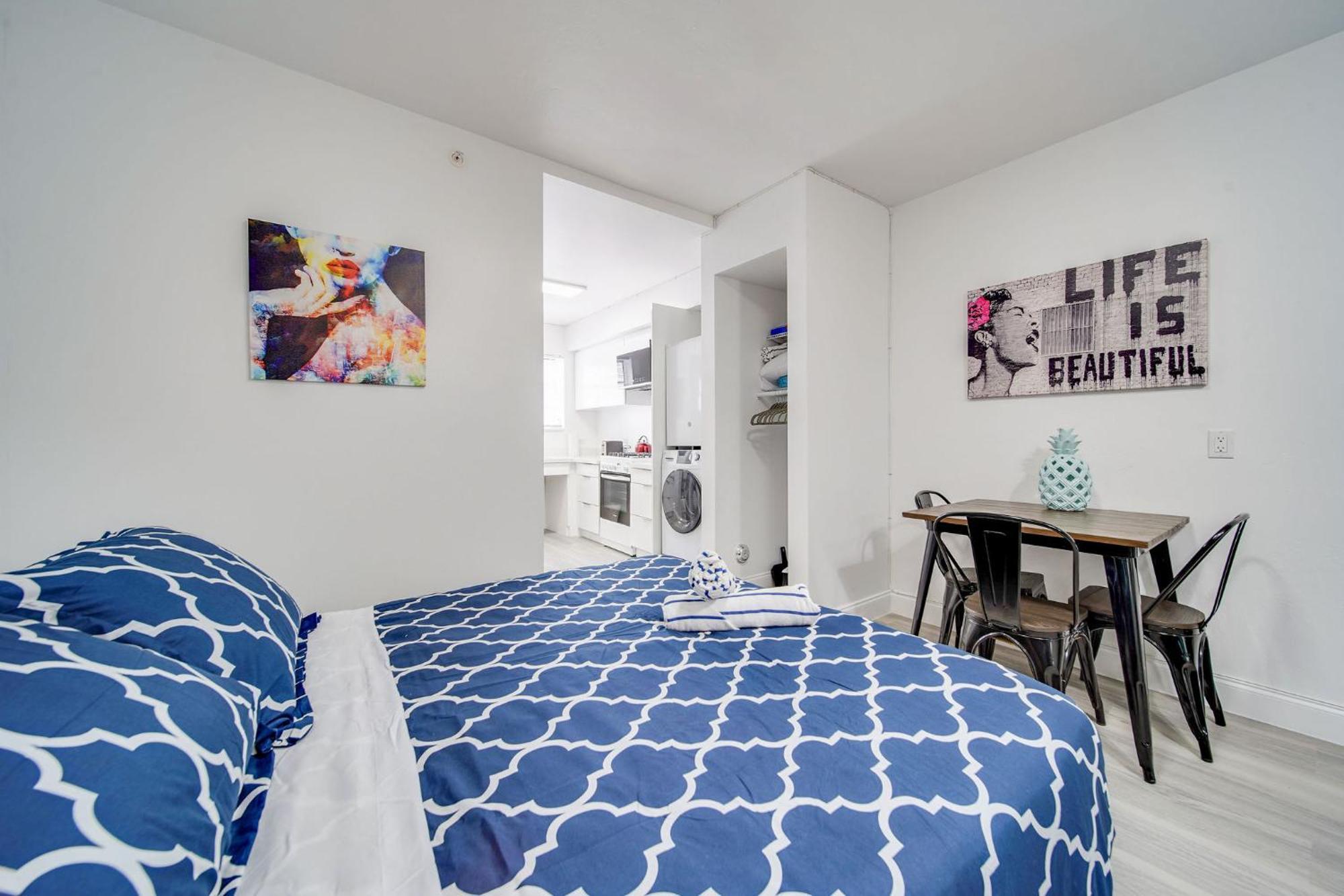 Deco Beachside Apt, W/2 Queen Beds, Washer/Dryer Miami Beach Exteriér fotografie