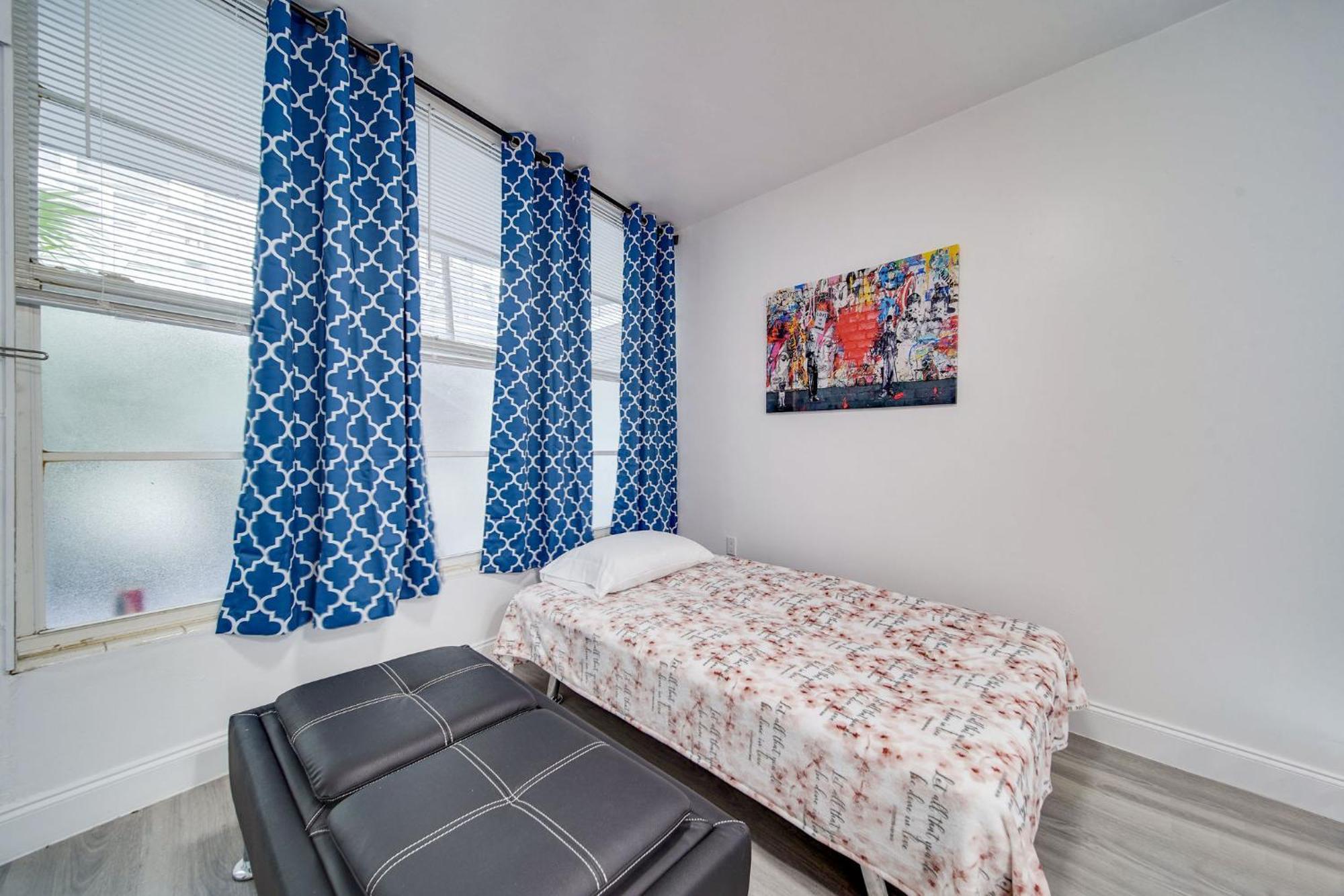Deco Beachside Apt, W/2 Queen Beds, Washer/Dryer Miami Beach Exteriér fotografie